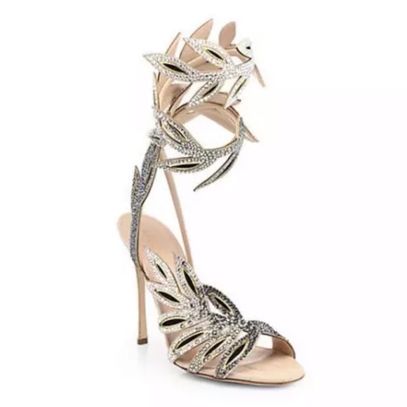Sergio Rossi Royal StrassSandals (size 38)